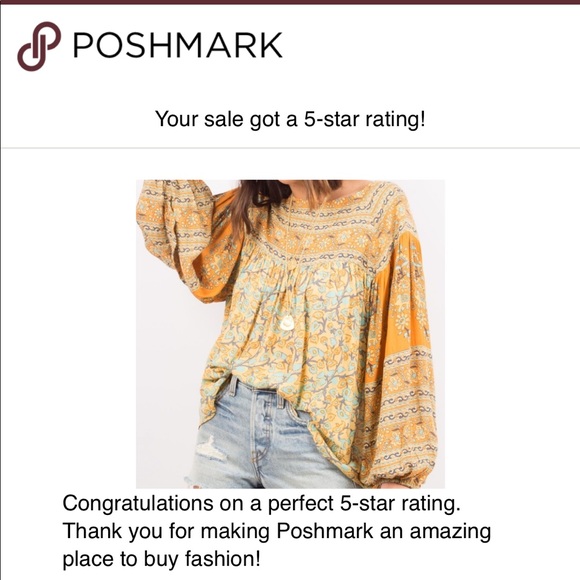 5⭐️ FAV BESTSELLER NEW BOHO DELIRIUM YELLOW PEASANT BLOUSE TOP SHIRT - Picture 6 of 7